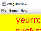 Anagram Word Game Creator